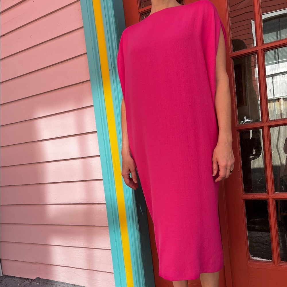 AGNONA SACK COCOON STYLE DRESS